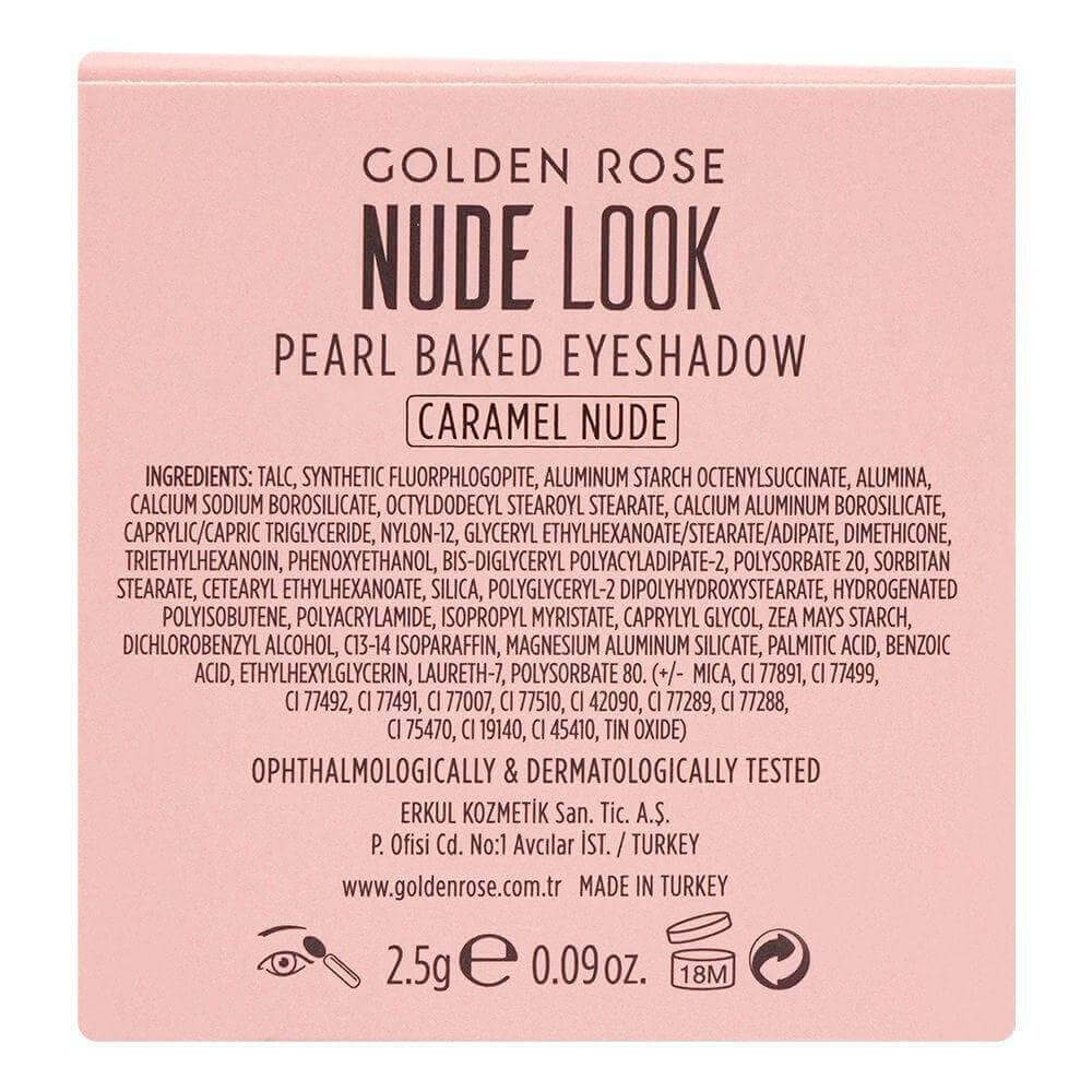 Nude Look Matte Baked Eyeshadow (NEW)